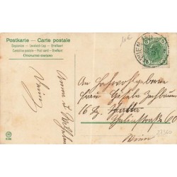 n°27360 - Nouvel An - Prosit Neujahr - Femme tenant une fillette sur le rebord d'une fenêtre
