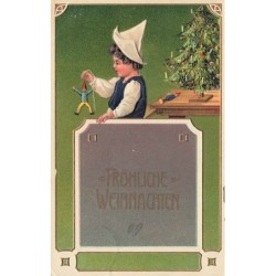 n°27371 - Carte Gaufrée -...