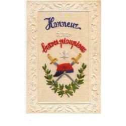 n°13054 - Carte Brodée -...