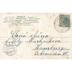n°27380 - Carte Gaufrée - Veselé Vanoce - Enfants achetant des jouets à un Ange