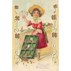 n°27392 - Carte Gaufrée -...