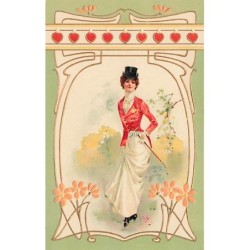 n°27409 - Carte Gaufrée -...