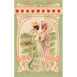 n°27410 - Carte Gaufrée -...
