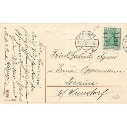 n°27420 - Carte Gaufrée - MSIB n°14809 - Nouvel An - Homme jouant du tuba