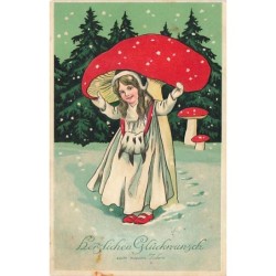 n°27421 - Carte Gaufrée -...