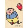 n°27440 - BKWI 4090 - Pâques - Fröhliche Ostern - Couple d'oeufs humanisés