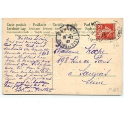 n°13081 - Carte Gaufrée - Bonne Année - Fillette conduisant une voiture