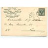n°13085 - Carte Gaufrée - Ange écrivant une lettre