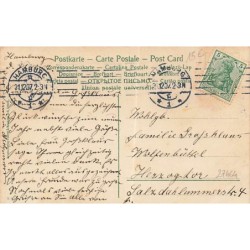 n°27464 - Nouvel An - Baumgarten - Trèfles humanisés trinquant avec du vin chaud