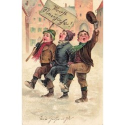 n°27494 - Carte Gaufrée -...