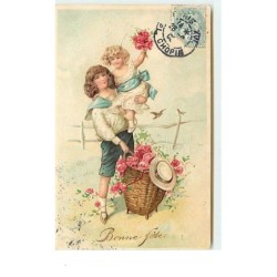 n°13097 - Carte Gaufrée -...