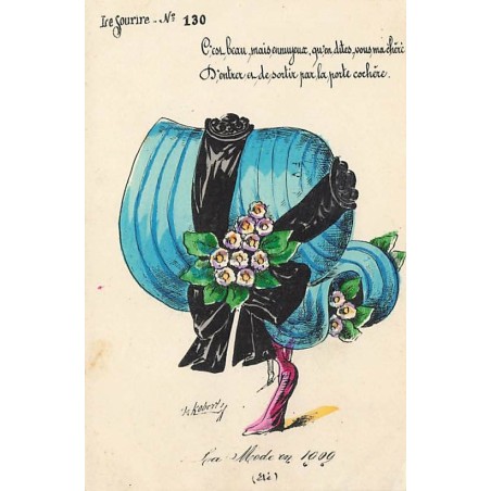 n°27505 - Illustrateur Roberty - La Mode en 1909 (été) - Le Sourire n°130