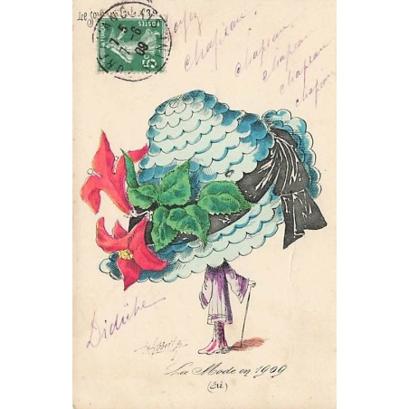 n°27506 - Illustrateur Roberty - La Mode en 1909 (été) - Le Sourire n°139