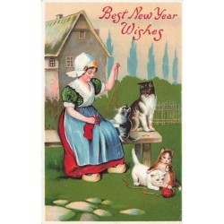 n°27517 - Carte Gaufrée -...