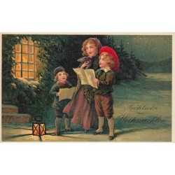 n°27524 - Carte Gaufrée -...