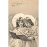 n°27532 - Noël Joyeux - Deux Anges lisant