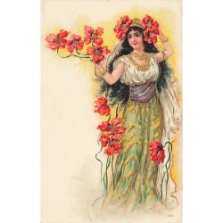 n°27545 - Carte Gaufrée -...