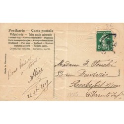 n°27565 - Carte Gaufrée - Joyeux Noël - Fillette jouant du tambour, et le garçon de la trompette