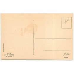 n°13110 - MM Vienne  n°733 - Zoé Borelli - Jeune garçon entourant une jeune fille d'une couronne de roses