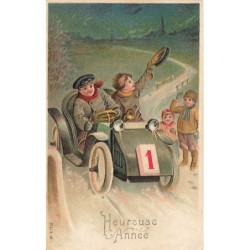 n°27573 - Carte Gaufrée -...