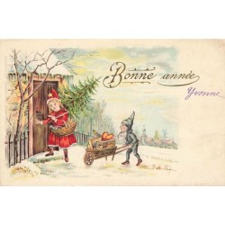 n°27578 - Carte Gaufrée -...