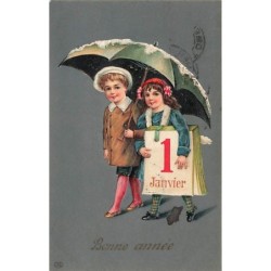 n°27579 - Carte Gaufrée -...