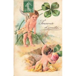 n°27589 - Carte Gaufrée -...