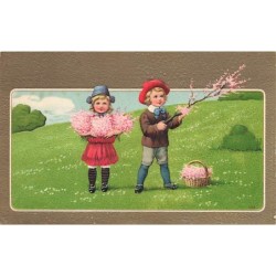 n°27595 - Carte Gaufrée -...