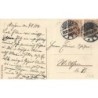 n°27616 - Nouvel An - Die besten Wünsche zum neuen Jahre - Ange distribuant des lettres à une fillette