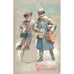 n°27623 - Carte Gaufrée -...