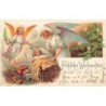 n°27628 - MSIB 12980 - Fröhliche Weihnachten - Ange et ange gardien veillant sur une fillette endormie