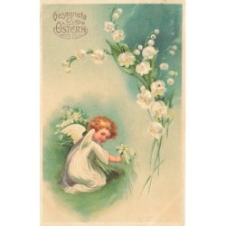 n°27673  - Carte Gaufrée -...