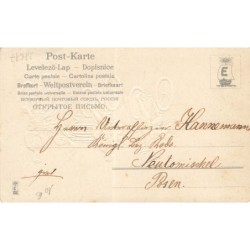 n°27677 - Carte Gaufrée - MSIB 345 - Frohliche Pfingsten - Garçons faisant du vélo