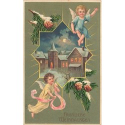 n°27681 - Carte Gaufrée -...