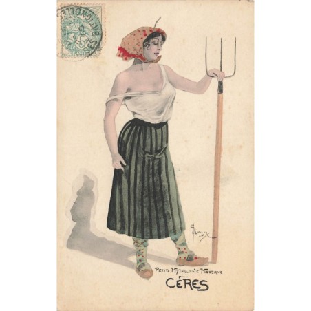 n°27706 - Illustrateur - Céres, petite mythologie moderne