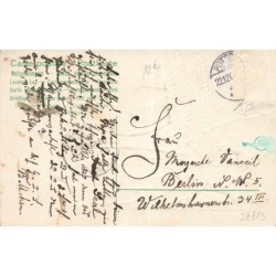 n°27713 - Carte Gaufrée - Clapsaddle - Fröhliche Weihnachten - Ange gardien frappant sur une cloche