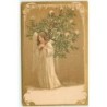 n°13143 - Ange gardien portant un sapin