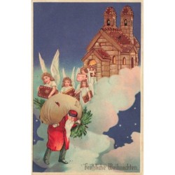 n°27717 - Carte Gaufrée -...