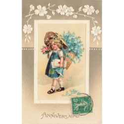 n°27744 - Carte Gaufrée -...