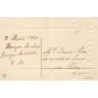 n°27744 - Carte Gaufrée - Anniversaire - Clapsaddle - Fillette portant une hotte remplie de myosotis