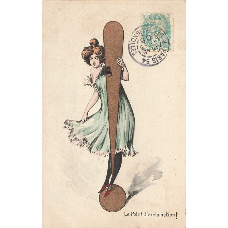 n°27756 - Fantaisie Femme - Le Point d'Exclamation !