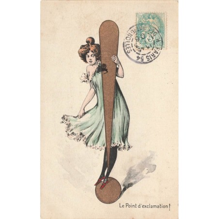 n°27756 - Fantaisie Femme - Le Point d'Exclamation !