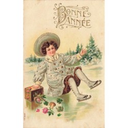 n°27766 - Carte Gaufrée -...