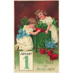 n°27767 - Carte Gaufrée -...