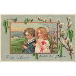 n°27772 - Carte Gaufrée -...