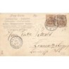 n°27773 - Carte Gaufrée - MSIB 13508 - Fröhliche Ostern - Lièvre montrant des oeufs à un bébé