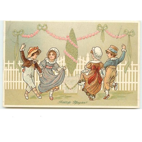 n°13156 - MM Vienne n°351 - Fröhliche Pfingsten - Couples dansant