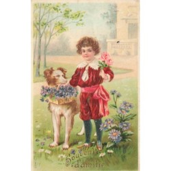 n°27790 - Carte Gaufrée -...