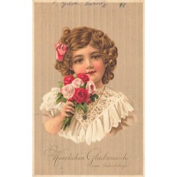 n°27791 - Carte Gaufrée -...