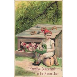 n°27818 - Carte Gaufrée -...